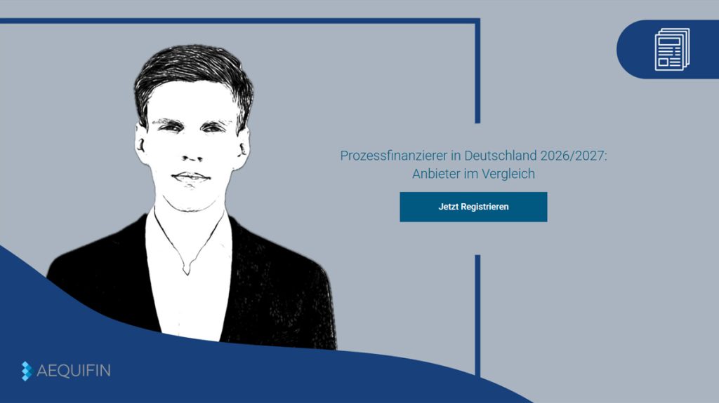 prozessfinanzierer im vergleich
