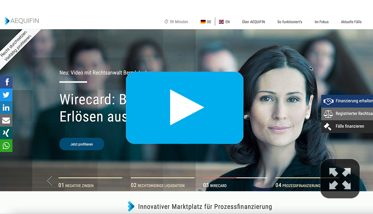 Willkommen bei AEQUIFIN