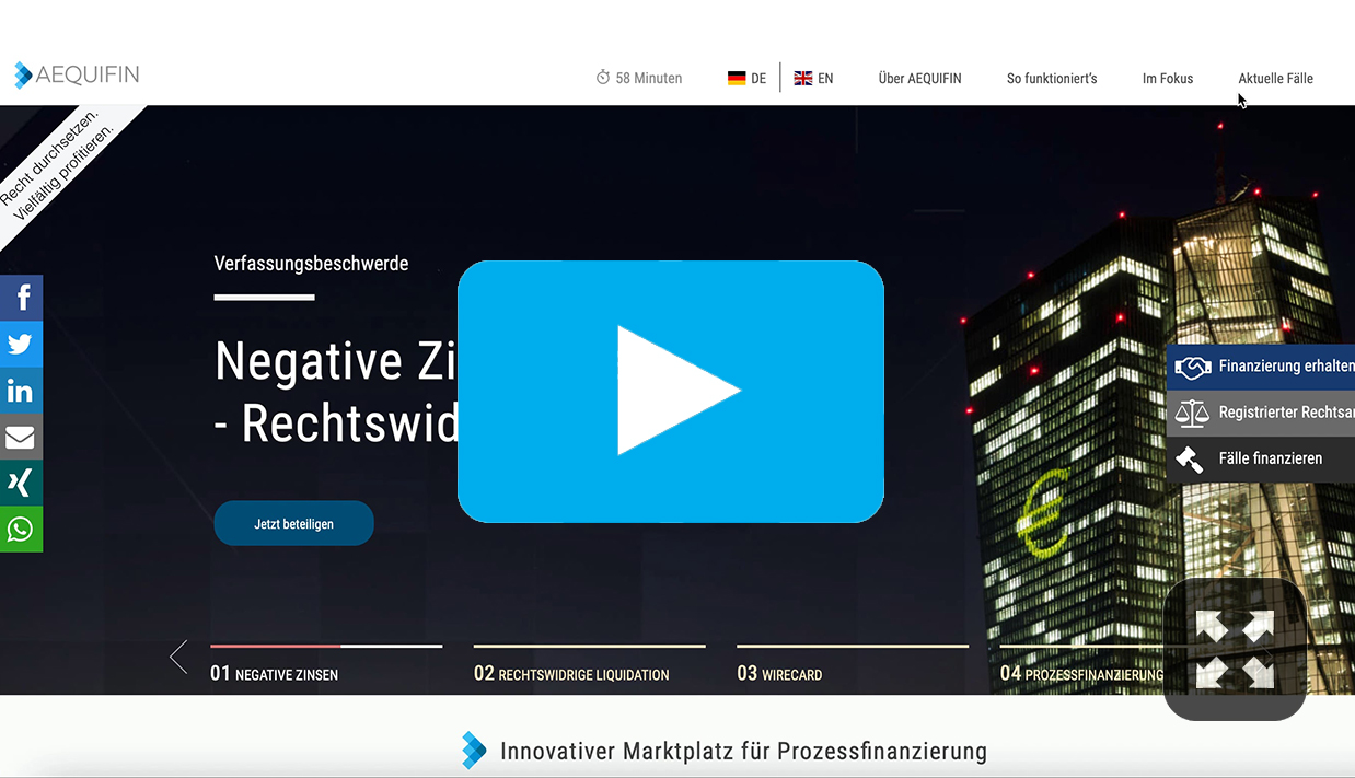 Willkommen bei AEQUIFIN
